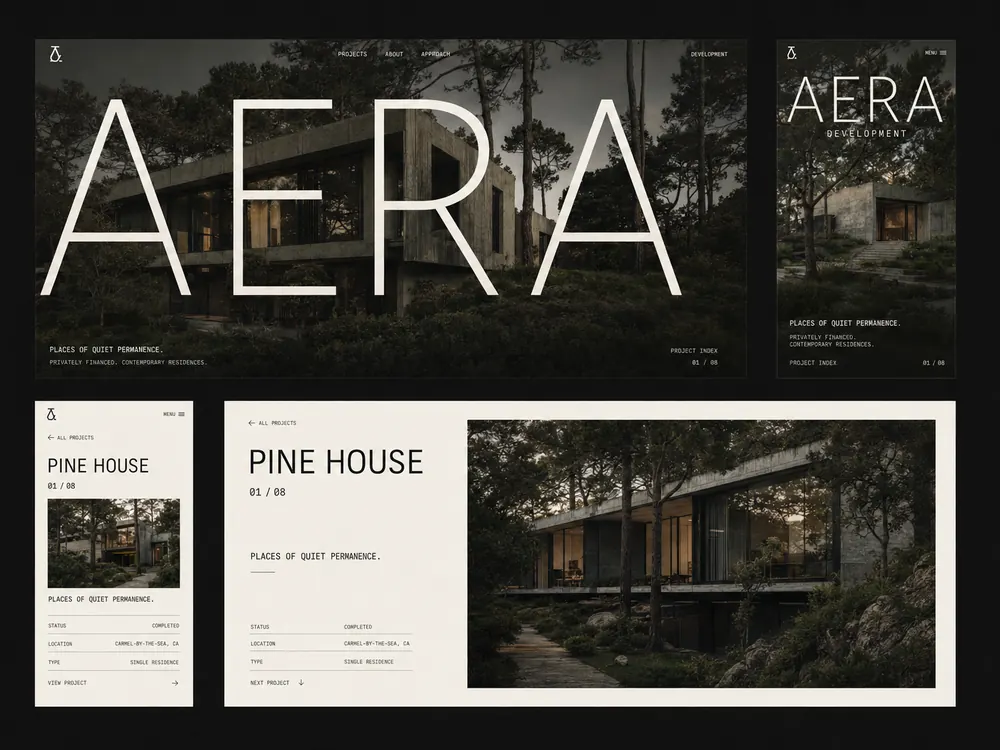AERA · Development · Website